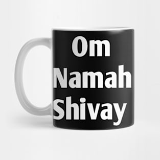 Om namah shivay for Shiva devotees Mug